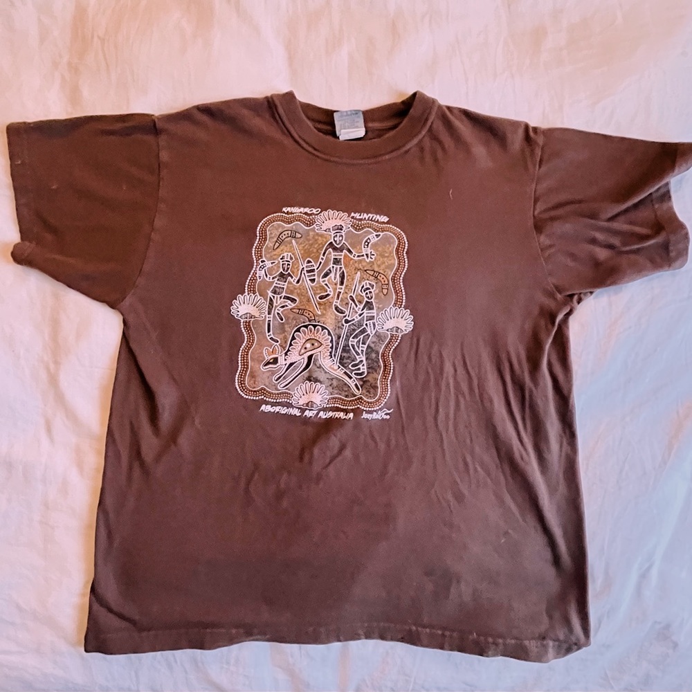 ABORIGINAL AUSTRALIAN ART TEE